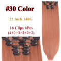 16 Clip in hair extension #30